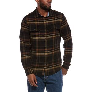 The Normal Brand Mens  Mountain Overshirt, Black